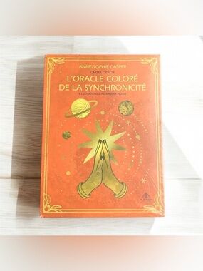 NEW French Version Cartes oracle - L'oracle coloré de la synchronicité 44 Cartes